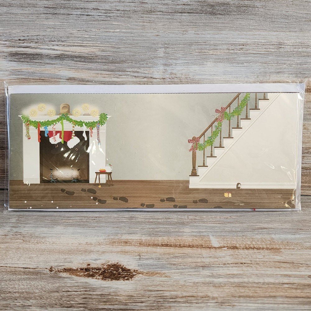 Up With Paper Panoramics 3D Pop Up Christmas Card Midnight Room Kelly Becerra